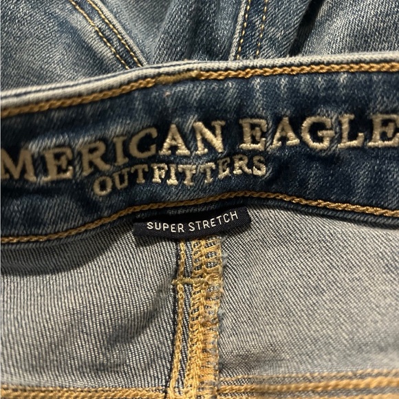 American Eagle size 00 high rise jegging regular super stretch - Picture 2 of 7